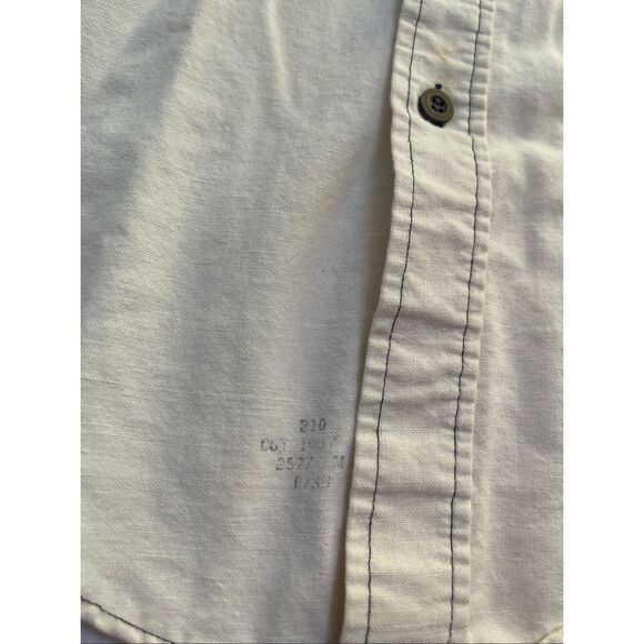 Grants Men’s Wear Vintage Embroidered 70s Button Up Shirt Size Medium - Picture 7 of 12